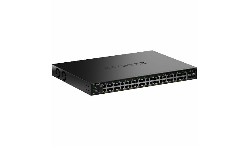 Netgear GS348TPv2 48-Port Gigabit PoE+ Smart Managed Switch, 4 SFP, 380W