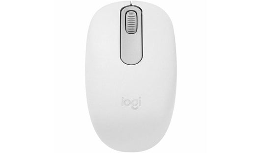 Logitech M196 Compact Bluetooth Mouse Off White 910-007457 1 Year