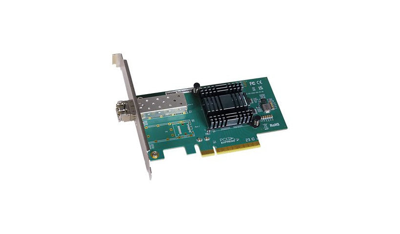 Sonnet Solo10G SFP+ G10E-SFP-1XN-E3 10GbE PCIe Card with SR Transceiver