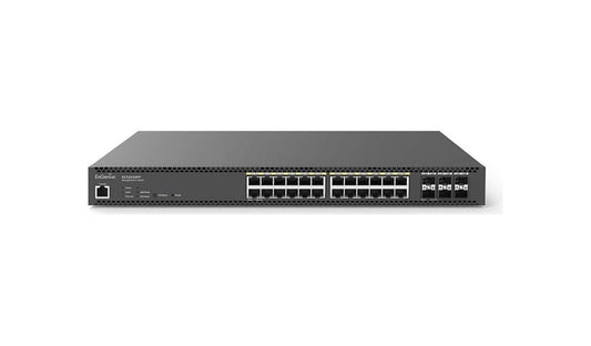 EnGenius Cloud ECS2530FP 24-Port 2.5G PoE++ Switch, 6x 10G SFP+, 740W