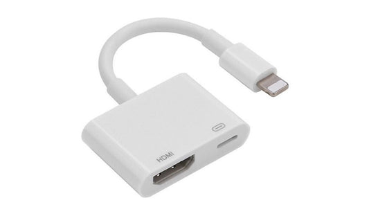 B3E AP-IOSA210 Lightning to HDMI Digital AV Adapter with Lightning Charging Port