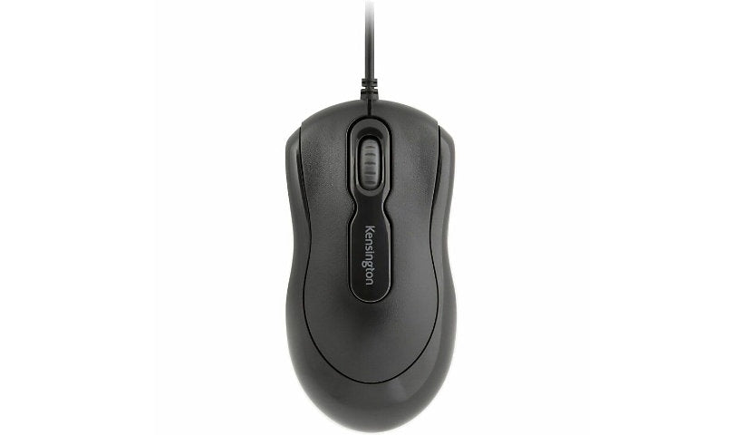 Kensington ValuLine Wired USB Optical Mouse SmartFit K75299NA 5 Year