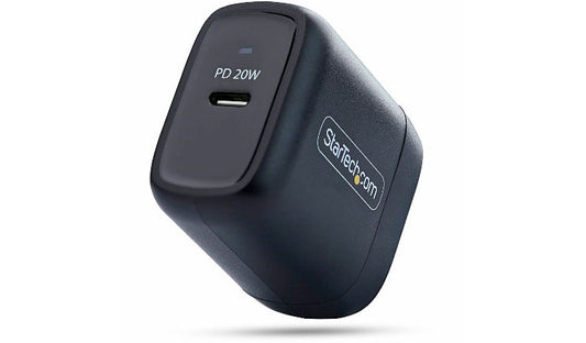 StarTech 102NB-WALL-CHARGER 20W USB-C PD Wall Charger Black 2 Year