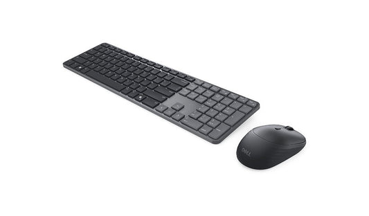Dell Pro 7 KM726 Slim Wireless Keyboard and Mouse 2.4GHz Bluetooth 3 Year