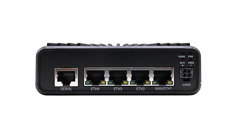 Digi IX25 IX25-RA-0G 5G Cellular Router, Wi-Fi, 4 x GbE, DIN Rail, TAA