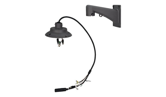 Bolin 1m RS-422 Camera Control Cable with RJ-45, BNC and 3-Pin Terminal Block, IP67, Gray, SD-TCA