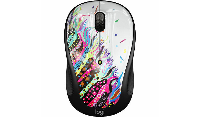 Logitech M325S Wireless Mouse Textured Grip Tilt Wheel Black 910-007525