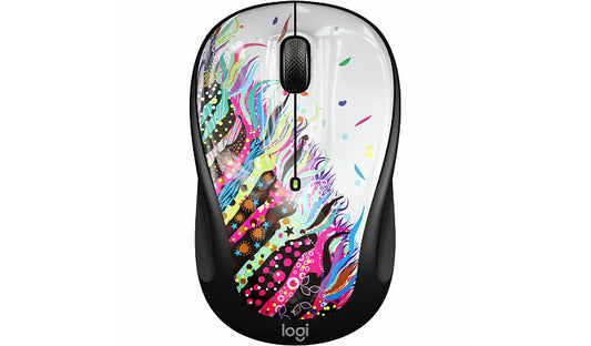 Logitech M325S Wireless Mouse Textured Grip Tilt Wheel Black 910-007525