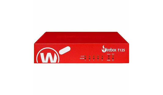 WatchGuard Firebox T125 WGT125000 Firewall, 2.5G, Appliance Only