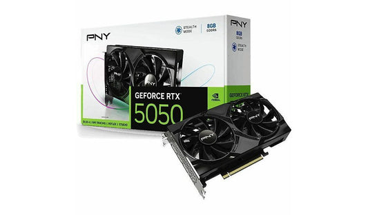 PNY NVIDIA GeForce RTX 5050 Graphic Card - 8 GB GDDR6 - Full-height
