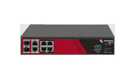 Opengear CM8004-LSP 4 Port Compact Console Manager, Lighthouse Portal, TPM 2.0