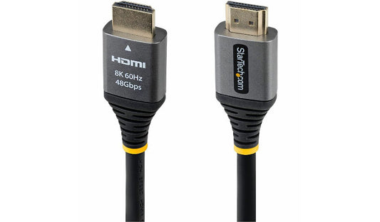StarTech.com HDMM21V3F Ultra High Speed HDMI 2.1 Cable 3 ft Lifetime Warranty