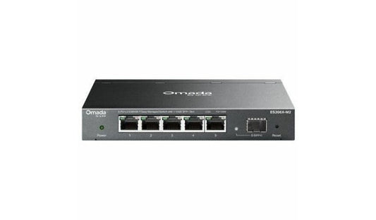 TP-Link Omada ES206X-M2 5-Port 2.5G Easy Managed Switch, 1x 10G SFP+