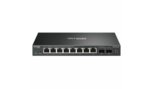 TP-Link Omada ES210X-M2 8-Port 2.5G Easy Managed Switch, 2x 10G SFP+