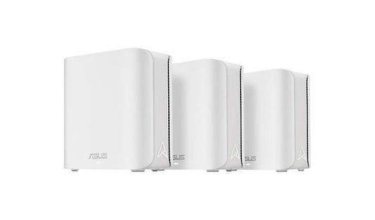 ASUS ZenWiFi BD4 Dual Band Wi-Fi 7 Mesh System, 3 Pack, 6,500 sq ft