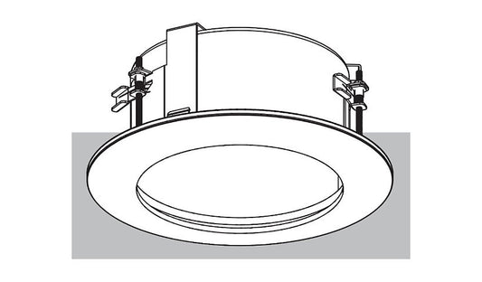 Bosch NDA-8002-PLEN Plenum Rated In-Ceiling Dome Mounting Kit