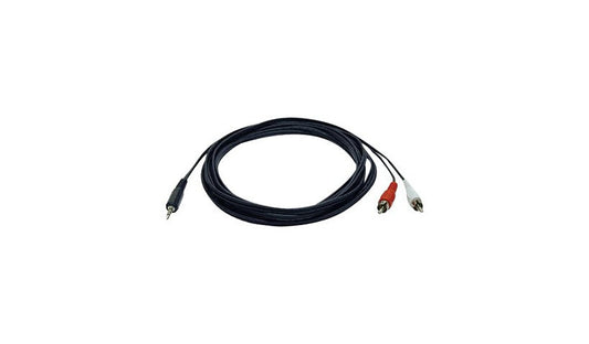 Tripp Lite P314-006 3.5mm Stereo to 2x RCA Audio Y Splitter Cable 6 ft