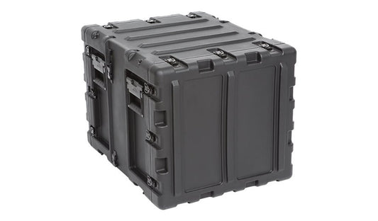SKB 3RR-9U20-22B 9U Removable Shock Rack Case, Mil-Spec, Black