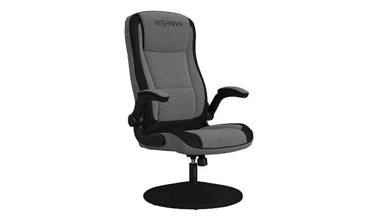 RESPAWN 800 Swivel Rocker Floor Gaming Chair, Gray Fabric, RSP-800F-GRY