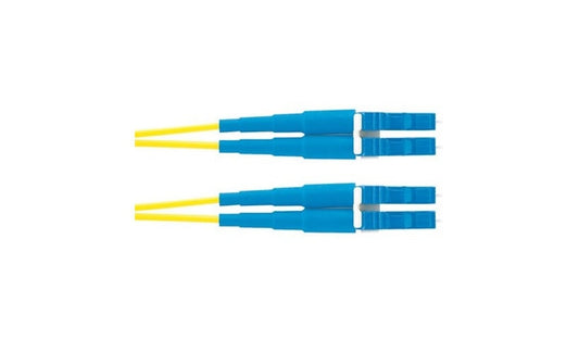 Panduit F923RANANSNM003 3m (9.8ft) SC/APC Single Mode Fiber Patch Cord, 9/125, Yellow