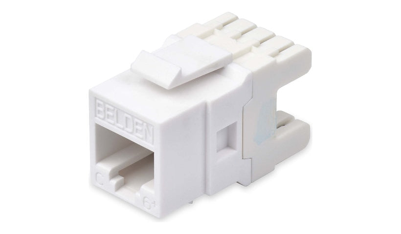 Belden AX104191-B24 KeyConnect Cat6+ Keystone Jack RJ45 24 Pack