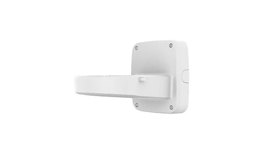 Hanwha Vision SBP-004WMW Wall and Pole Mount 33 lb Load Aluminum White