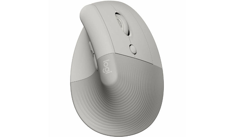 Logitech Lift Vertical Ergonomic Mouse 6 Buttons Sand 910-007663