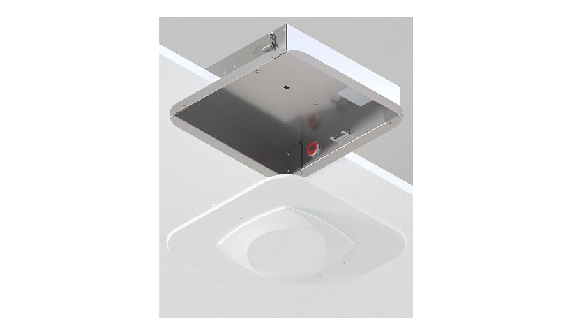 Oberon 1442-CW9176 Recessed Wall and Ceiling Access Point Mount, White