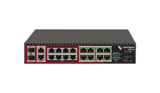 Opengear OM1308-8E-C-LSP 8 Port Console Manager, 8 Port Switch, 5G, 4 SIM Slots