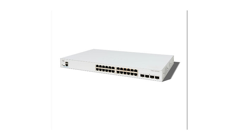 Cisco Catalyst 1300X C1300X-24T-4X 24-Port Gigabit Switch, 4x 10G SFP28