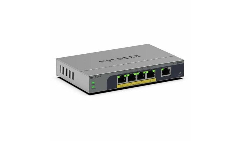 Netgear GS105EPP 5-Port Gigabit PoE+ Easy Smart Switch, 120W, Fanless