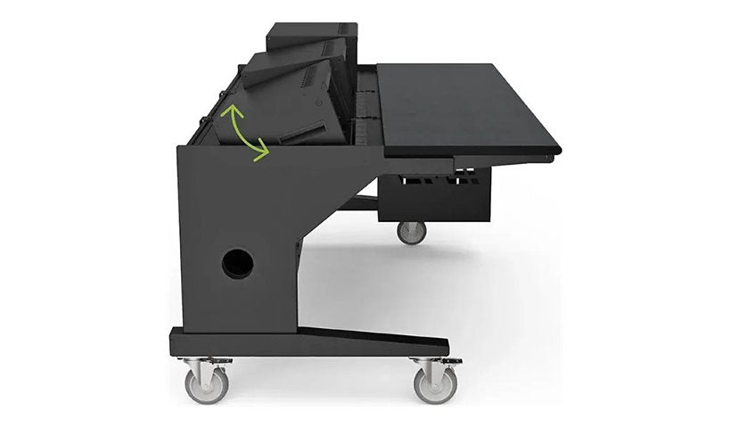Spectrum CTRL Production Station Trio, ADA, 72.8x42.7in, Graphite Talc