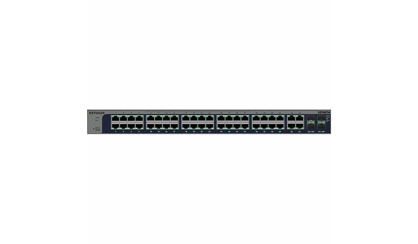 Netgear S3600 XS748TM 44-Port 10G Multi-Gig Smart Switch, 4x SFP+