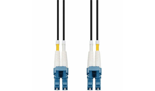 Proline PRO-LC-LC-45MS9SMFOA 45m (147.6ft) LC to LC OS2 Single Mode Simplex Armored Outdoor Fiber Patch Cable, 9/125, Black