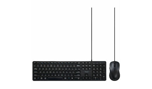 Targus AKM625US Full Size Wired EcoSmart Keyboard and Mouse 107 Key 2 Year