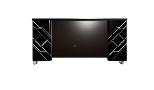 Spectrum Industries Esports Shoutcaster Double Station, 76in, 37419-BKTFBWH00