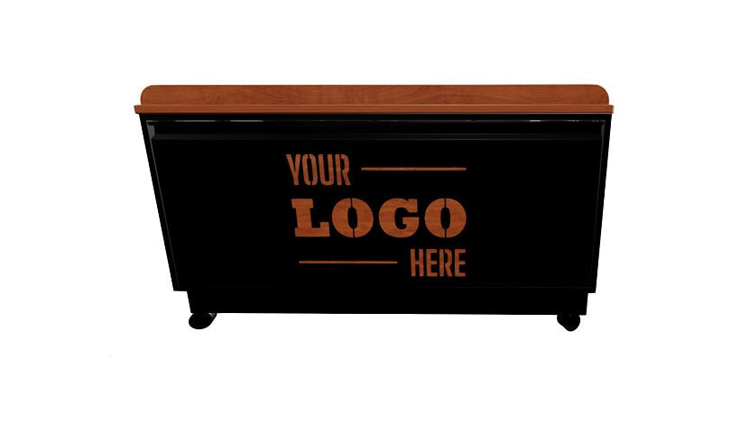 Spectrum Freedom Pro Mobile Lectern, 60in, Wild Cherry