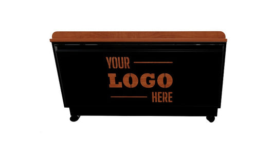 Spectrum Freedom Pro Mobile Lectern, 60in, Wild Cherry