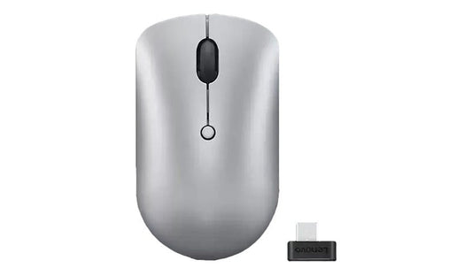 Lenovo 540 USB-C Wireless Compact Mouse 2400 DPI Cloud Gray GY51D20869 1 Year