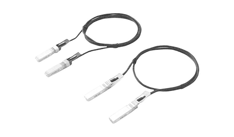 Cisco 2m (6.6ft) 25/50GBase-CU SFP56 to SFP56 Passive Direct Attach Cable, LSZH, Black, SFP-50G-CU2M