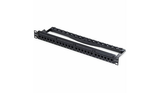 StarTech.com C6PANELUTP241UFT 24-Port Cat6 Feed-Through Patch Panel 1U 3 Year