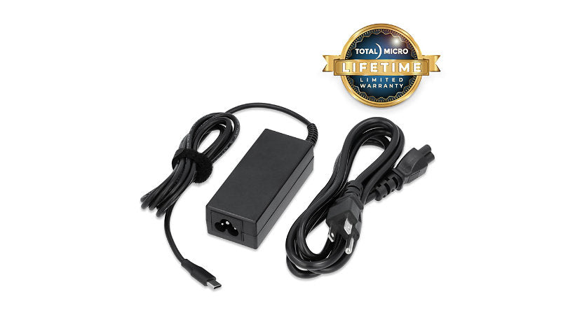 Total Micro 45W USB-C Adapter for ASUS ADP-45XE Limited Lifetime Warranty