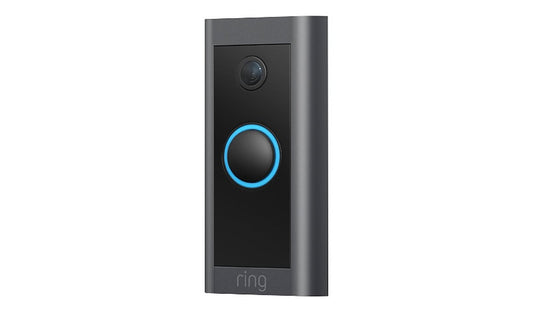 Ring Video Doorbell Wired 1080p Night Vision Two Way Audio Black