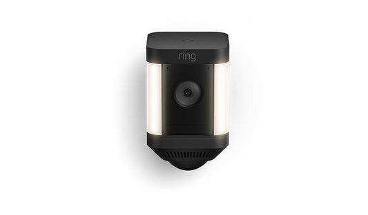 Ring Spotlight Cam Plus Battery 1080p LED Lights Siren Two Way Audio B09K1HHZTM