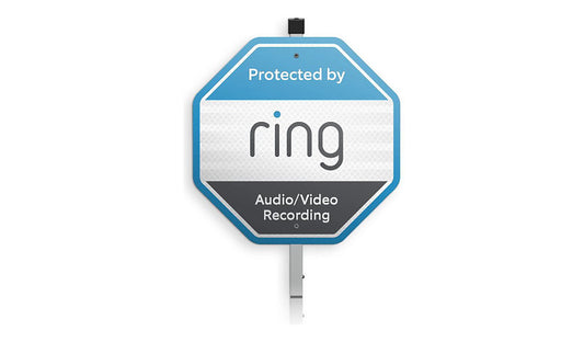 Ring Protected by Ring Security Yard Sign 220 x 220mm 1 Year