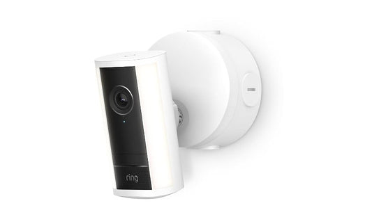 Ring Spotlight Cam Pro 2nd Gen 4K 600 Lumen Spotlights 85dB Siren 3D Motion