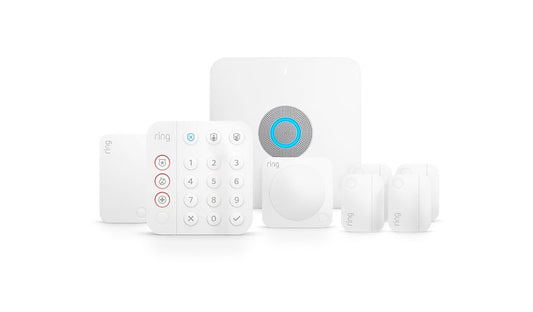 Ring Alarm Pro 8 Piece Kit Built In eero Router 4 Contact Sensors