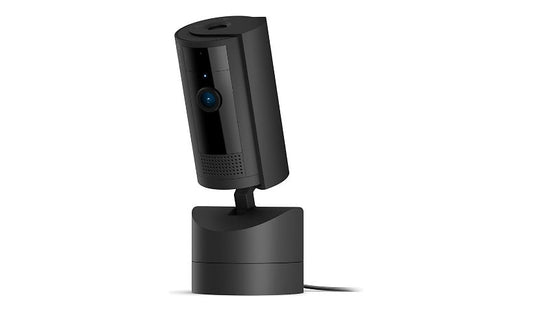 Ring Indoor Cam Pan Tilt 1080p 360 Degree Pan Privacy Cover Siren Black