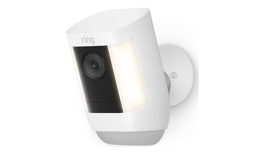 Ring Spotlight Cam Pro Battery 2K HDR Dual LED Lights Siren 3D Motion B09DRX62ZV