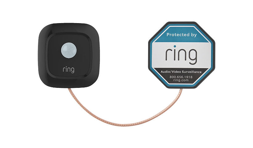 Ring Mailbox Sensor Black Motion Alerts via Ring Bridge 1 Year